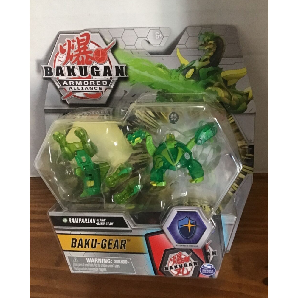Bakugan Armored Alliance Ramparian Ultra Baku Gear Ventus Faction NIP